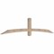 Ekena Millwork Bellingham Smooth Timber Gable Bracket, Douglas Fir, 96"W x 20"H x 3 1/2"D x 3 1/2"F, 5/12 Pitch GBW096X20X0404BEL00SDF - alternate 3